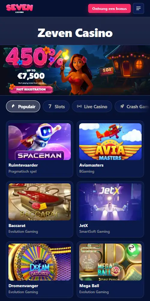 Sevencasino App